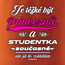 Je těžké být princezna - studentka