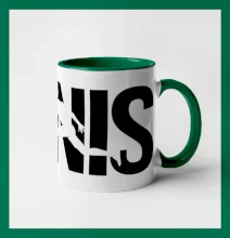 Tenis nápis silueta