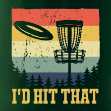 Disc golf player retro vintage Disc golf player retro vintage