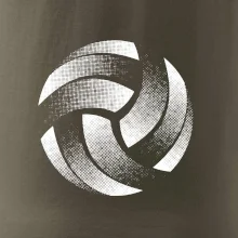 Volejbalový míč tiskový design