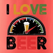 I love beer - palivoměr