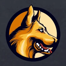 Německý ovčák - v kruhu