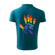 LGBT hand print