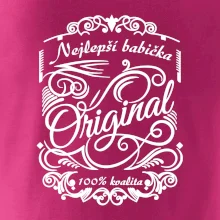 Vintage nejlepší babička  100% kvalita