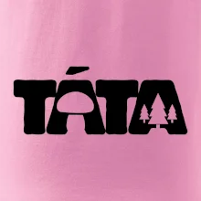 Táta nápis - houbař