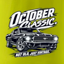 Říjnová klasika americký veterán muscle car