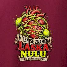 V tenise znamená láska nulu