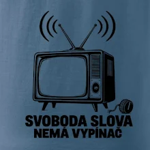 Svoboda slova nemá vypínač retro televize