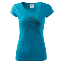 Nákres stožáru vysokého napětí