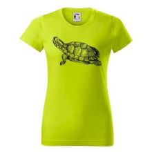 Tužkou kreslená želva