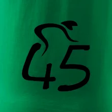 Cyklista slaví pětačtyřicítku (45)