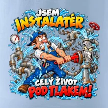 Instalatér celý život pod tlakem komiks