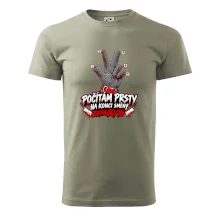 Řezník počítám prsty na konci směny