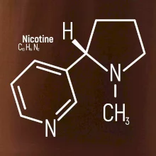 Molekulární struktura Nikotin