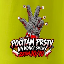 Řezník počítám prsty na konci směny