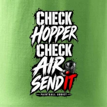 Kontrola zásobníku check hopper air paintball