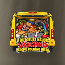 V autobuse najdeš všechno kromě volného místa