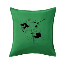 Lyžovaní - kresleny obrázek