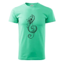 Houslový klíč kytky