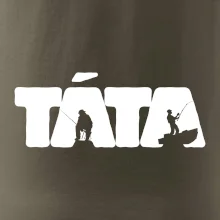 Táta nápis - rybář