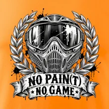 Motiv no paint no game s maskou