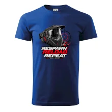 Paintballová maska respawn reload repeat