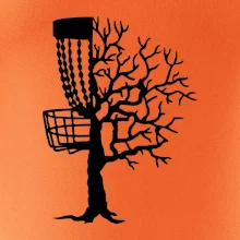 Disc golf pozor strom