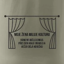 Žena miluje kulturu