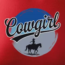 Cowgirl modrý pruh