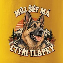 Můj šéf má čtyři tlapky - německý ovčák