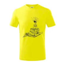 Čtenář - ruka kreslená