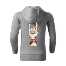 Rocková ruka s náramkem