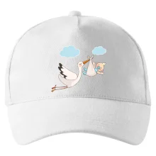 Čáp čekáme miminko - kluk