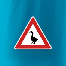 Dopravní značka - Pozor husa