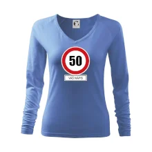 Dopravní značka - rychlost 50 - váš nápis
