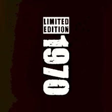 Limited edition 1970 pruh