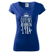 Queens are born in 1984 Queens are born in 1984