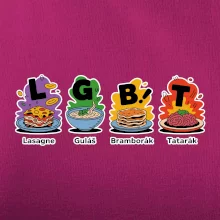 LGBT - Lasagne, Guláš, Bramborák, Tatarák