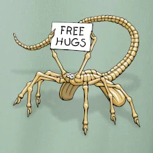 Vetřelec - free hugs (Hana-creative)