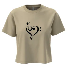 Houslový klíč srdce