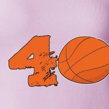 Basketball kulaté narozeniny 40
