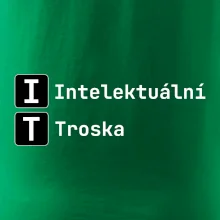 IT Nápis Intelektuální Troska