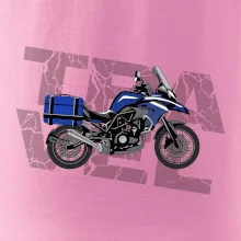 Cestovní enduro modré