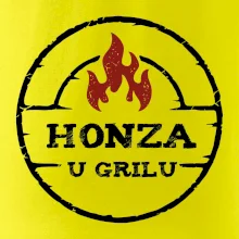Vlastní jméno u grilu v kruhu Vlastní jméno u grilu v kruhu