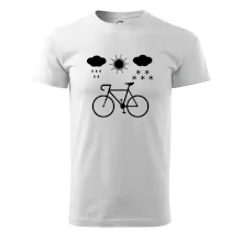 Cyklista za každého počasí