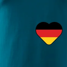 Germany love malé - Německá vlajka