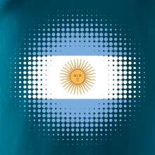Argentina vlajka tečkovaná