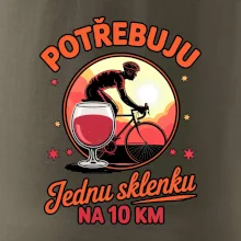 Potřebuju jednu sklenku na 10km