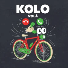 Karikatura kolo volá