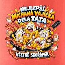 Nejlepší míchaná vajíčka dělá táta Včetně skořápek